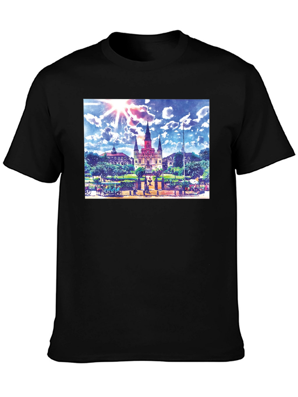 St. Louis Cathedral T-Shirt - New Orleans Tee