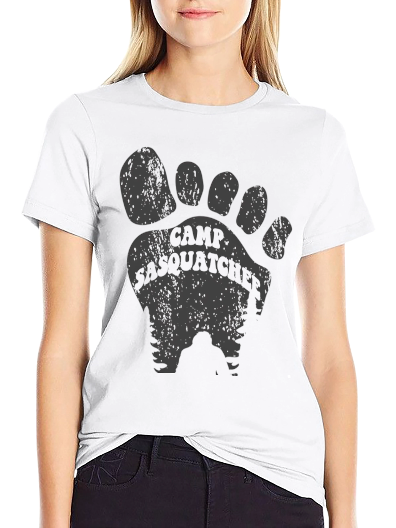Camp Sasquatch Tee - Bigfoot Adventure Shirt