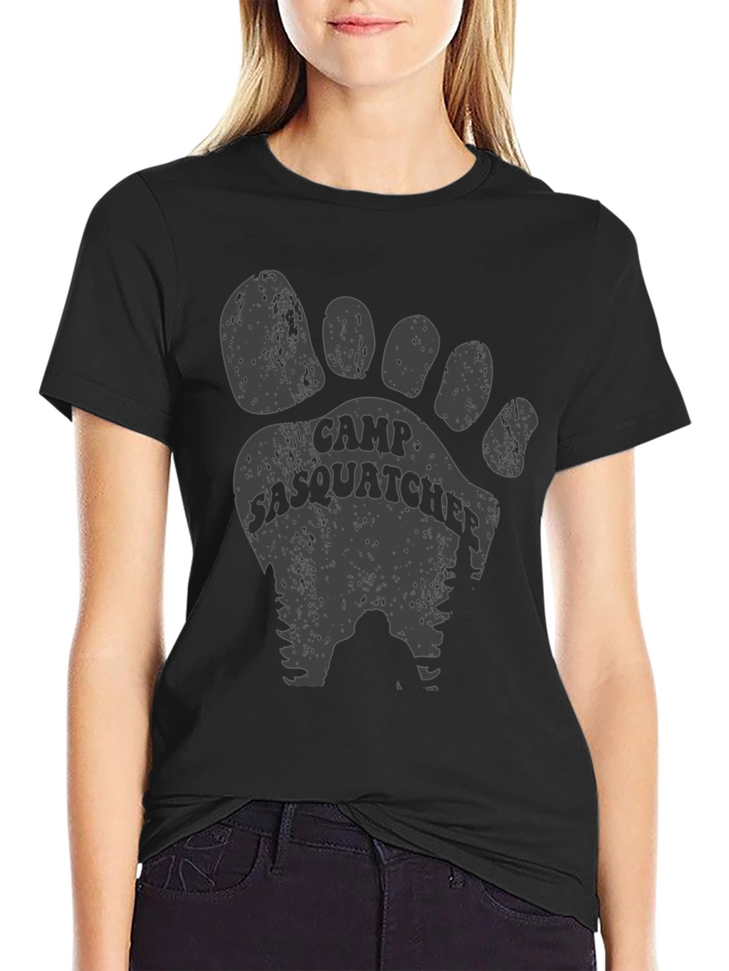 Camp Sasquatch Tee - Bigfoot Adventure Shirt