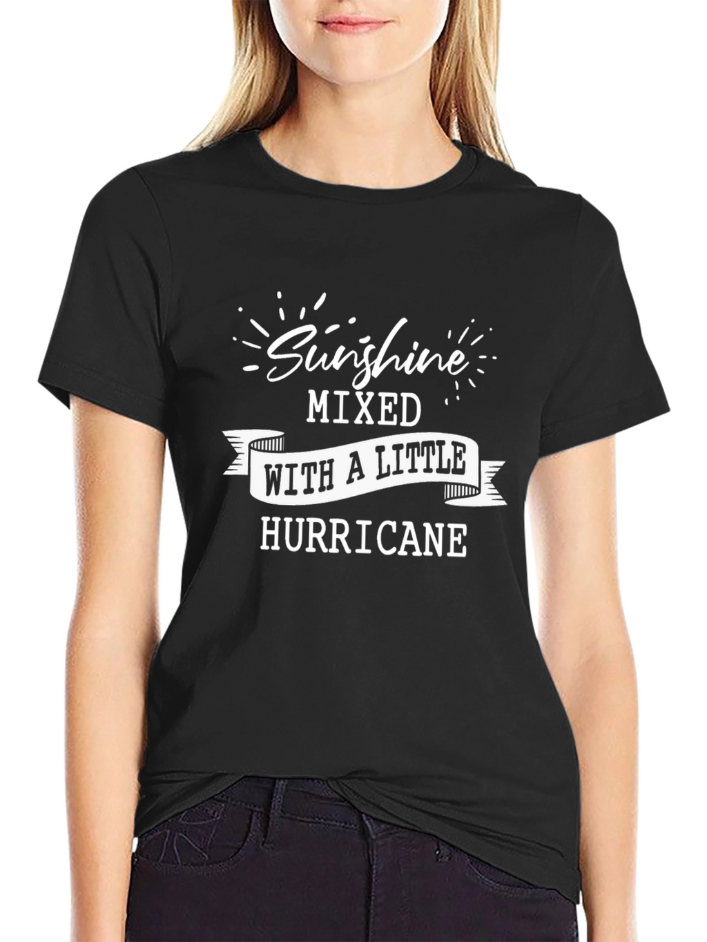 Sunshine Mixed With a Little Hurricane Graphic Tee