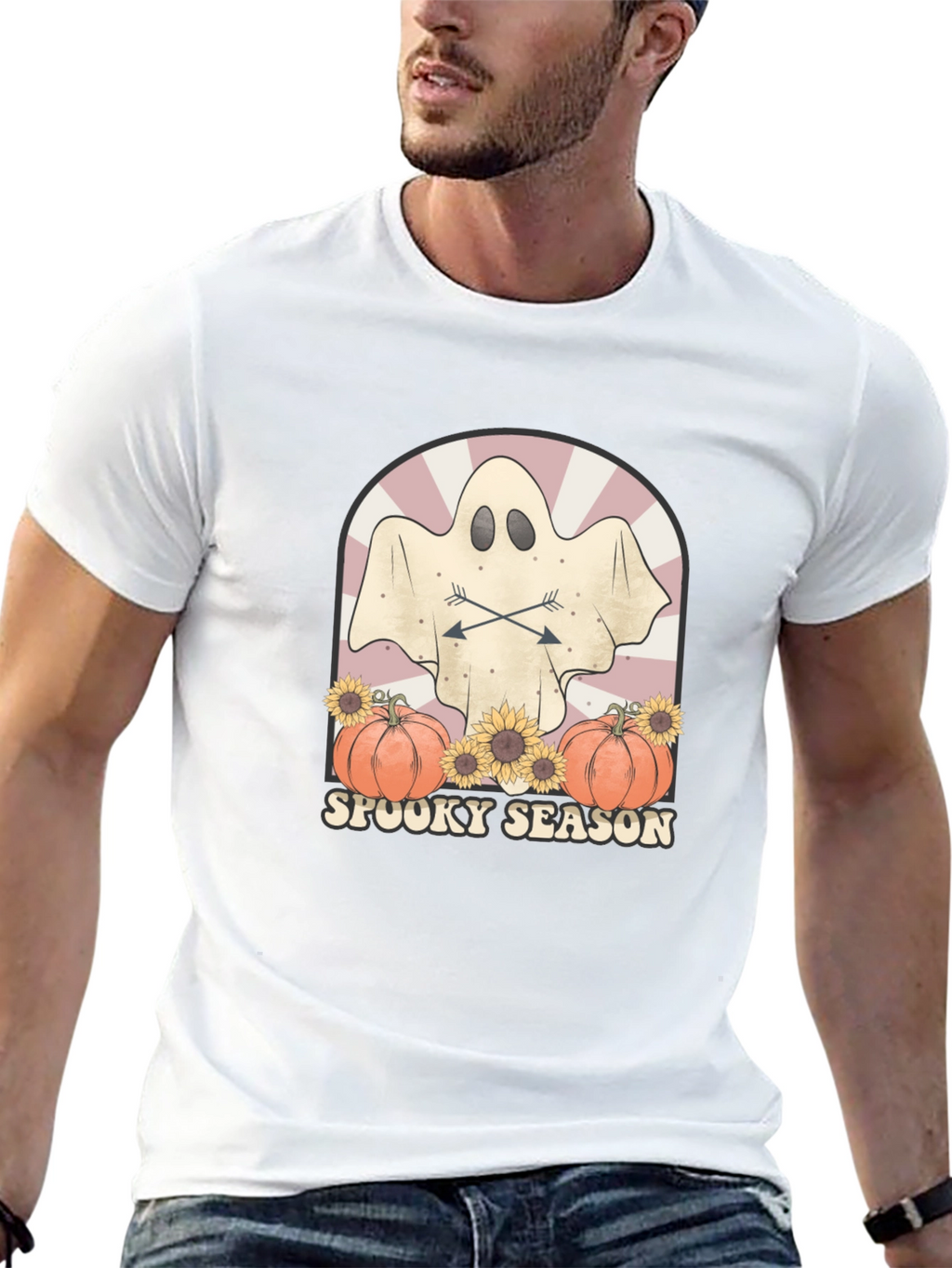 Spooky Season Ghost T-Shirt