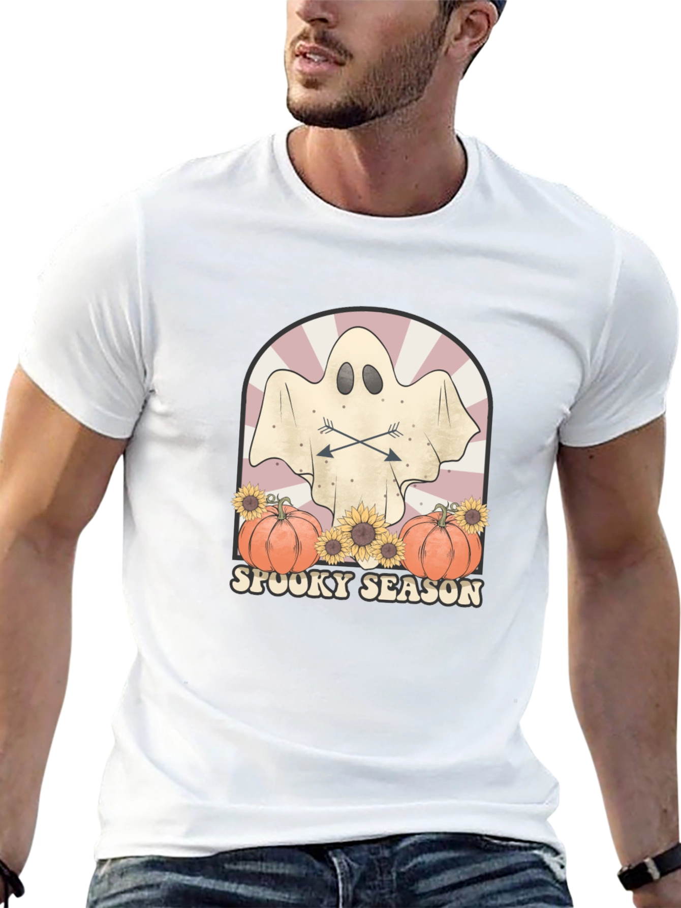 Spooky Season Ghost T-Shirt