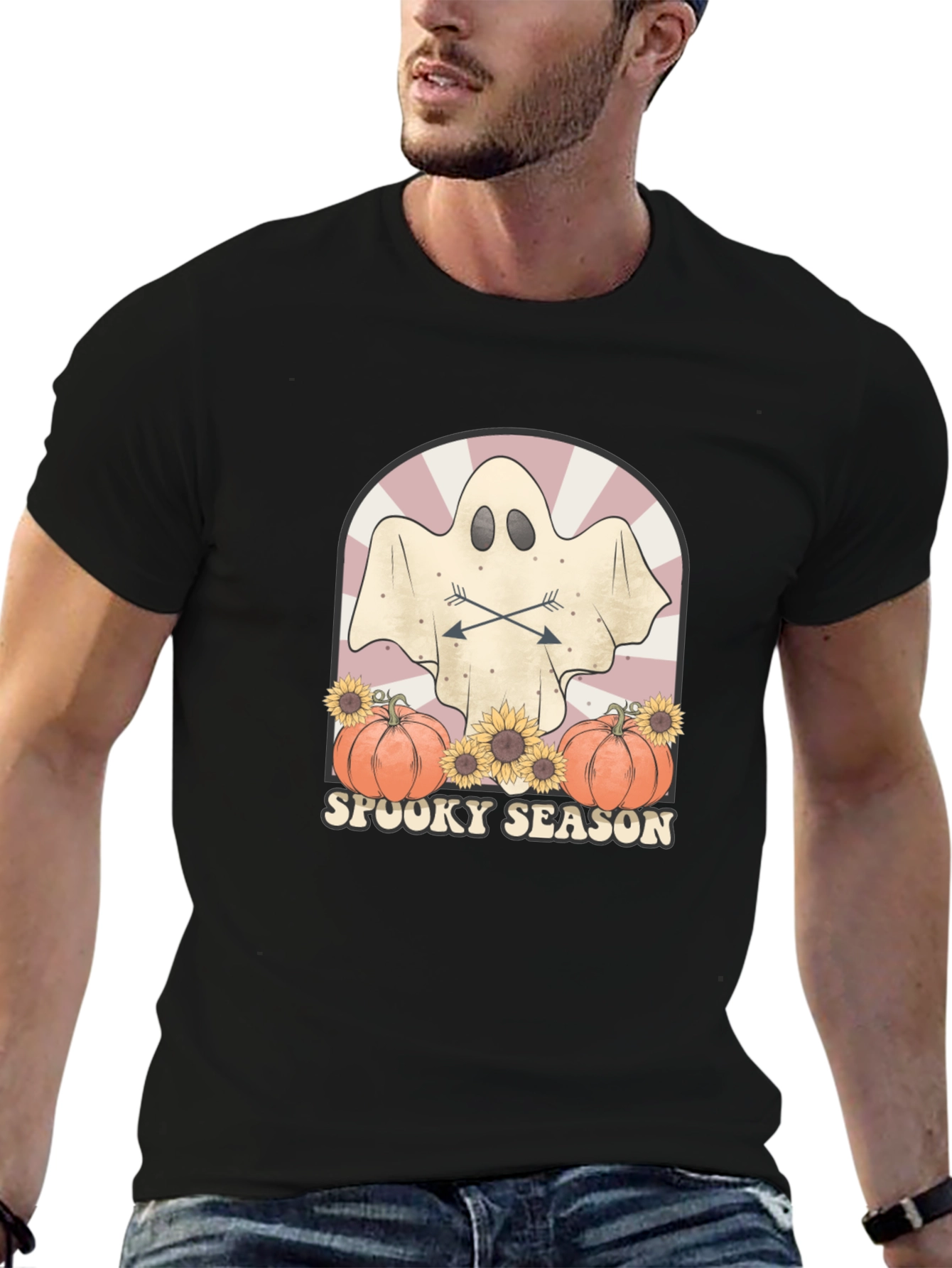 Spooky Season Ghost T-Shirt