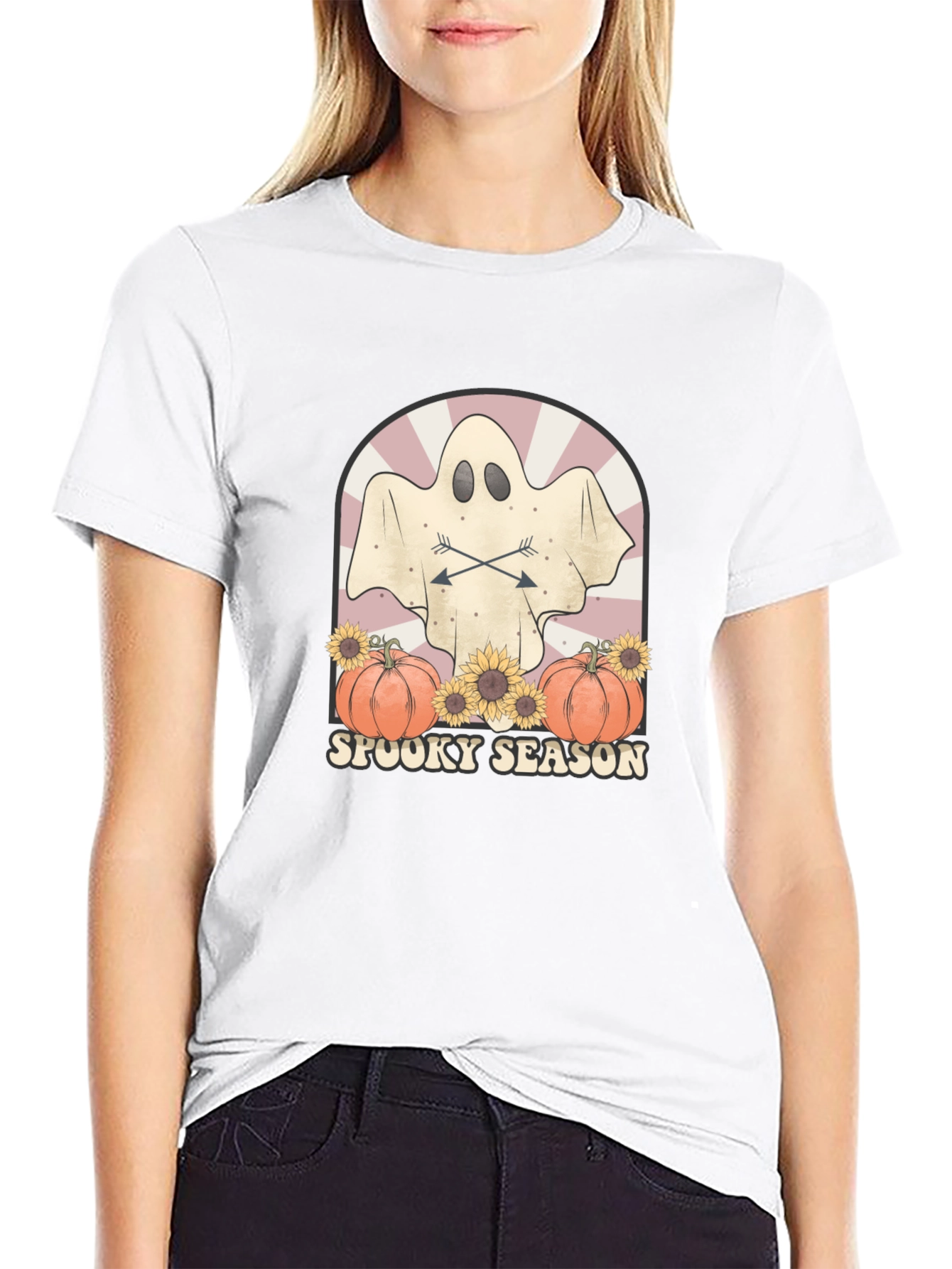 Spooky Season Ghost T-Shirt