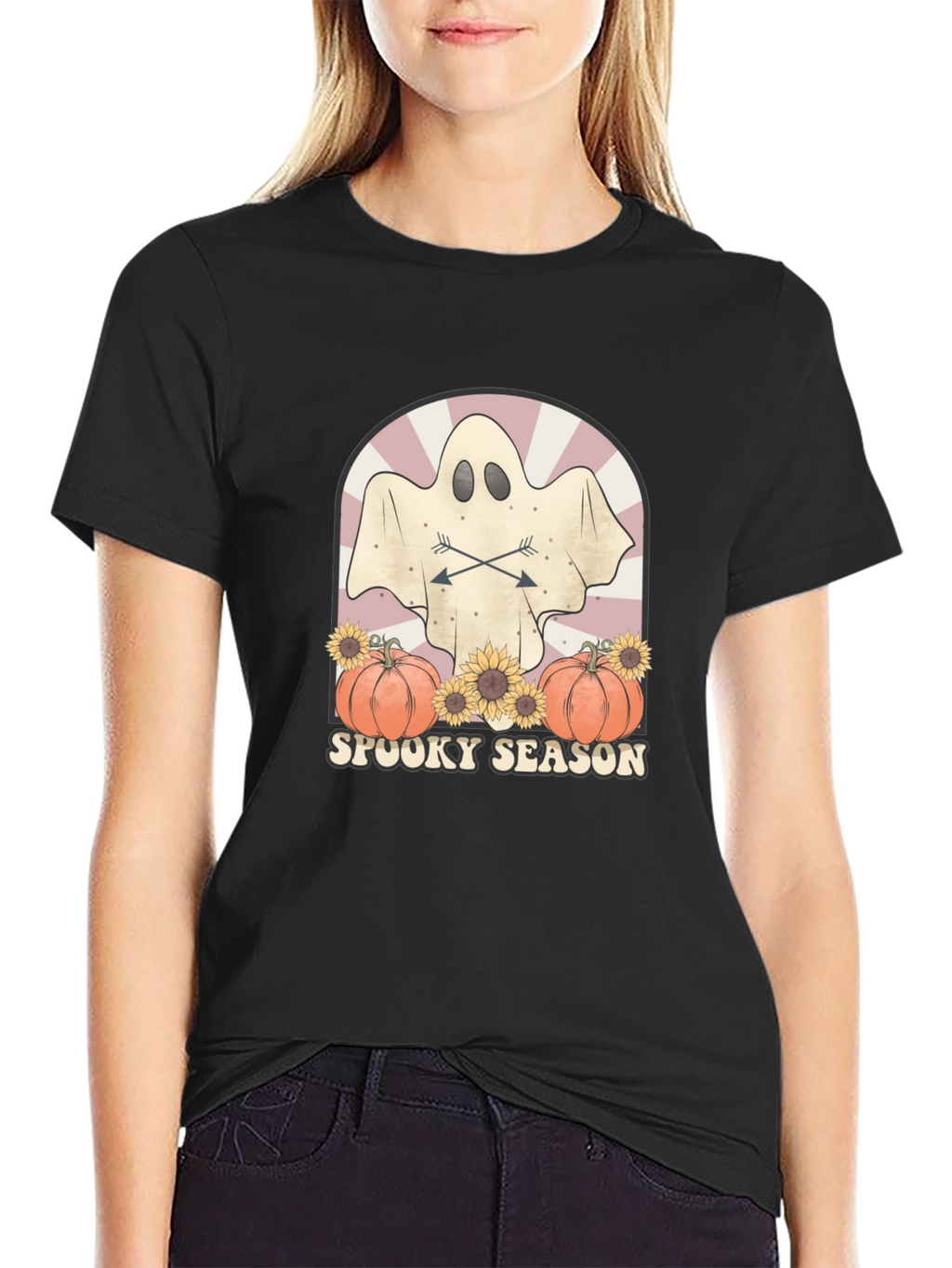 Spooky Season Ghost T-Shirt