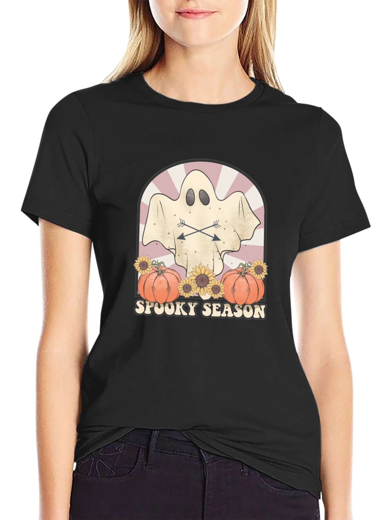 Spooky Season Ghost T-Shirt