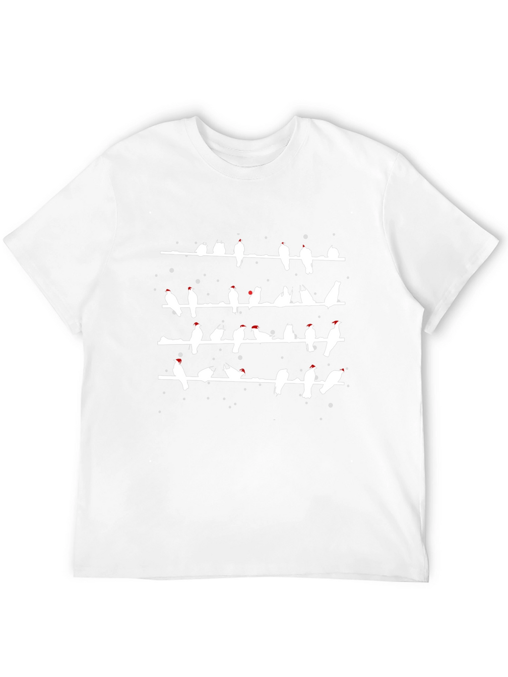 Birds on a Wire T-Shirt - Black