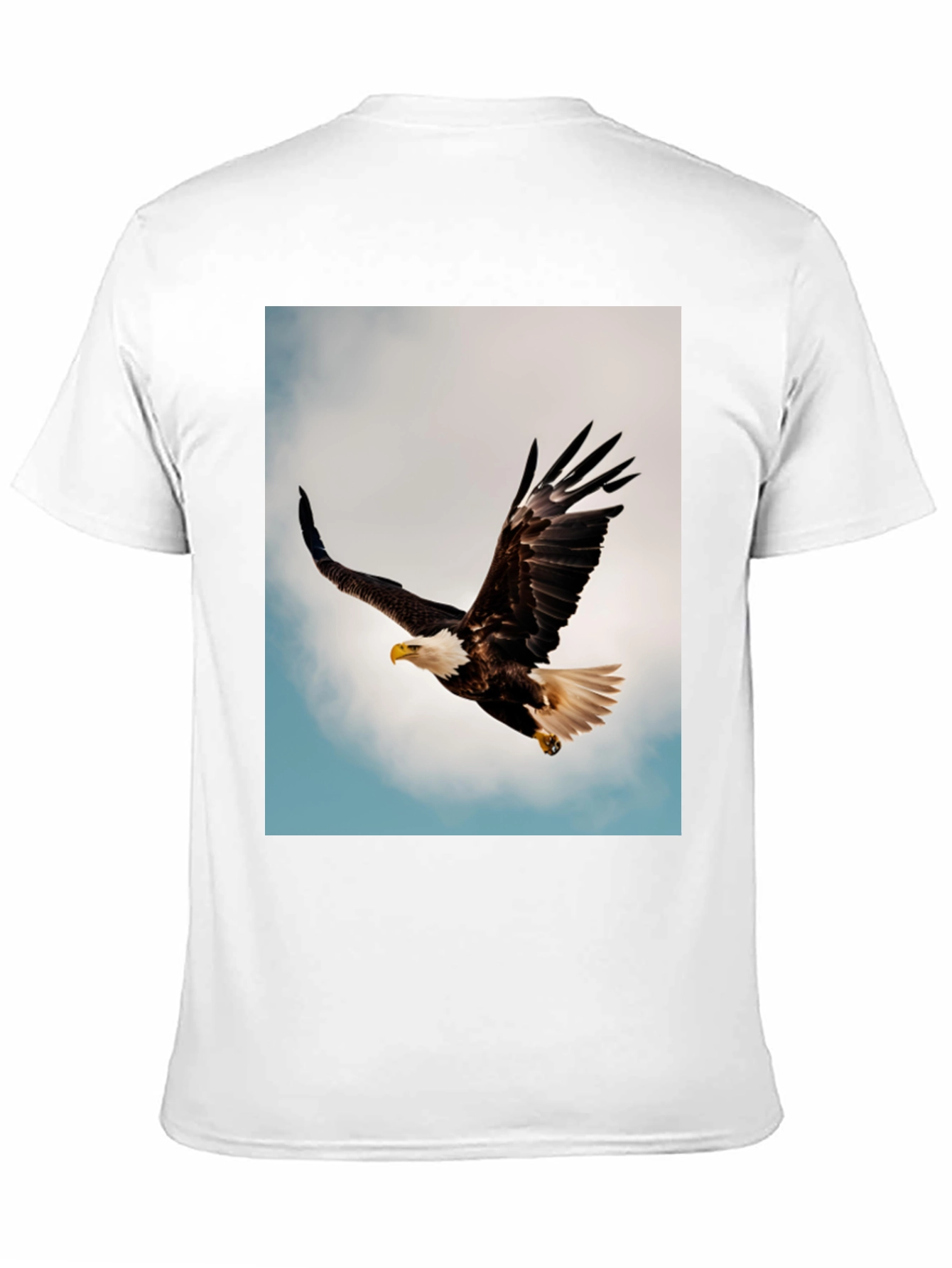 Bald Eagle Graphic Black T-Shirt