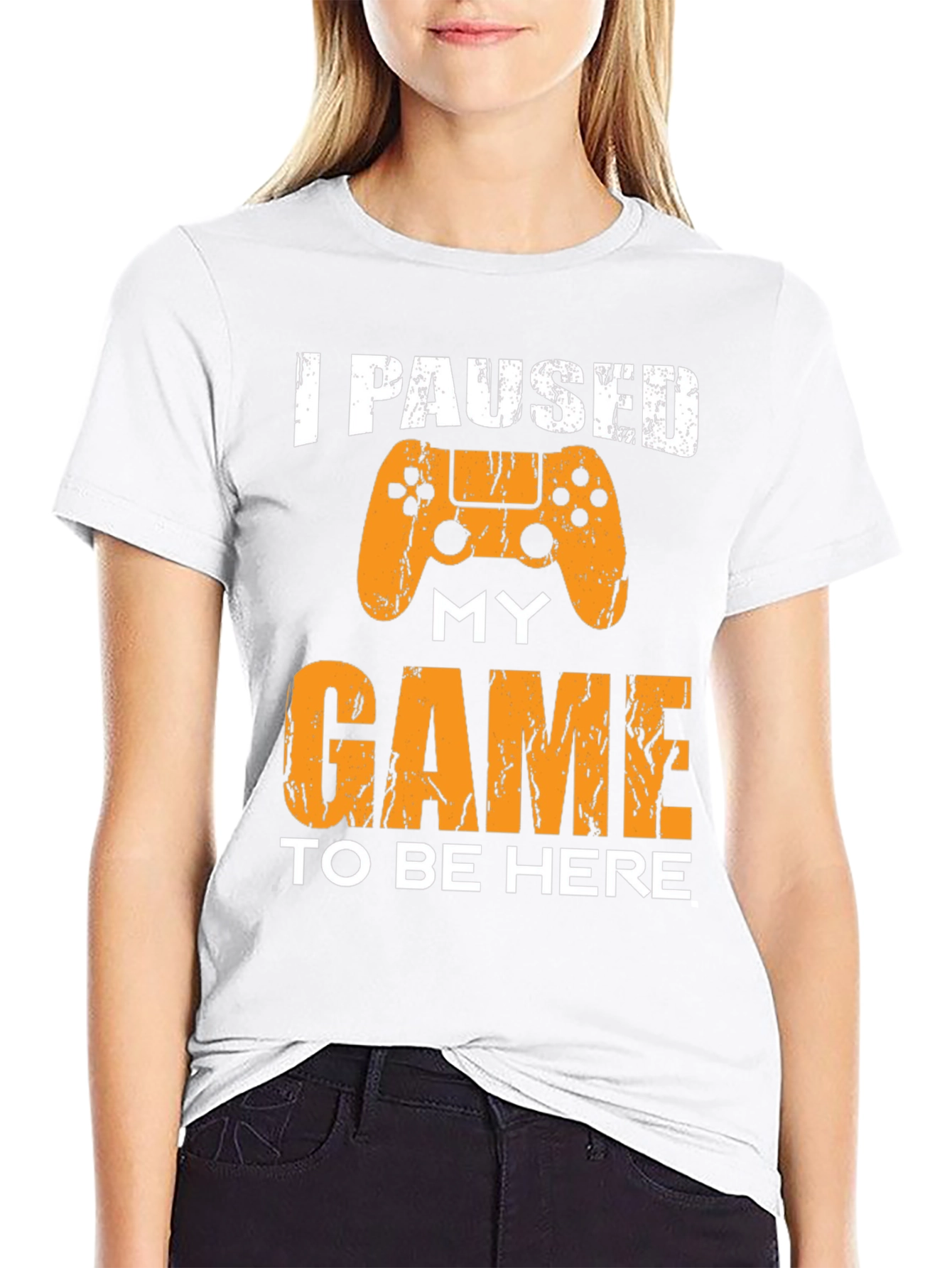 I Paused My Game To Be Here Graphic Tee