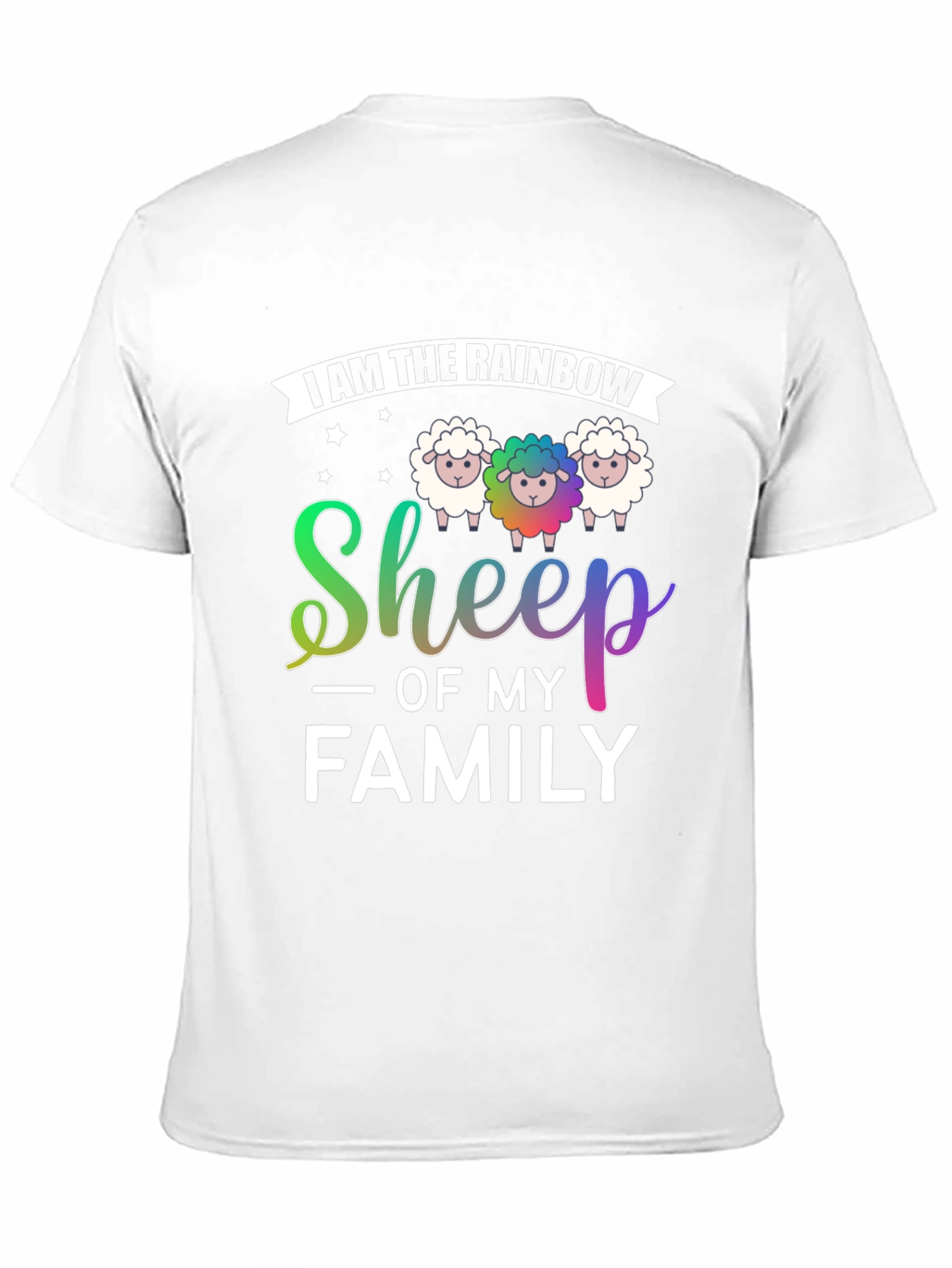 Rainbow Sheep of My Family T-Shirt