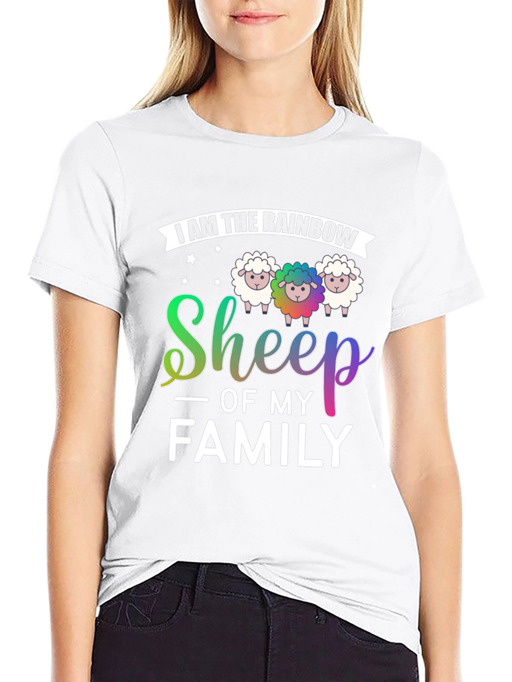 Rainbow Sheep of My Family T-Shirt
