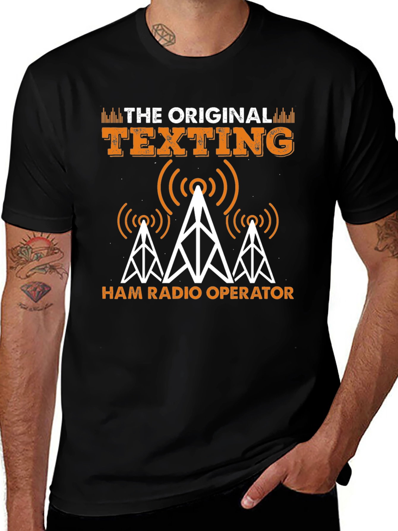 Original Texting Ham Radio Operator T-Shirt