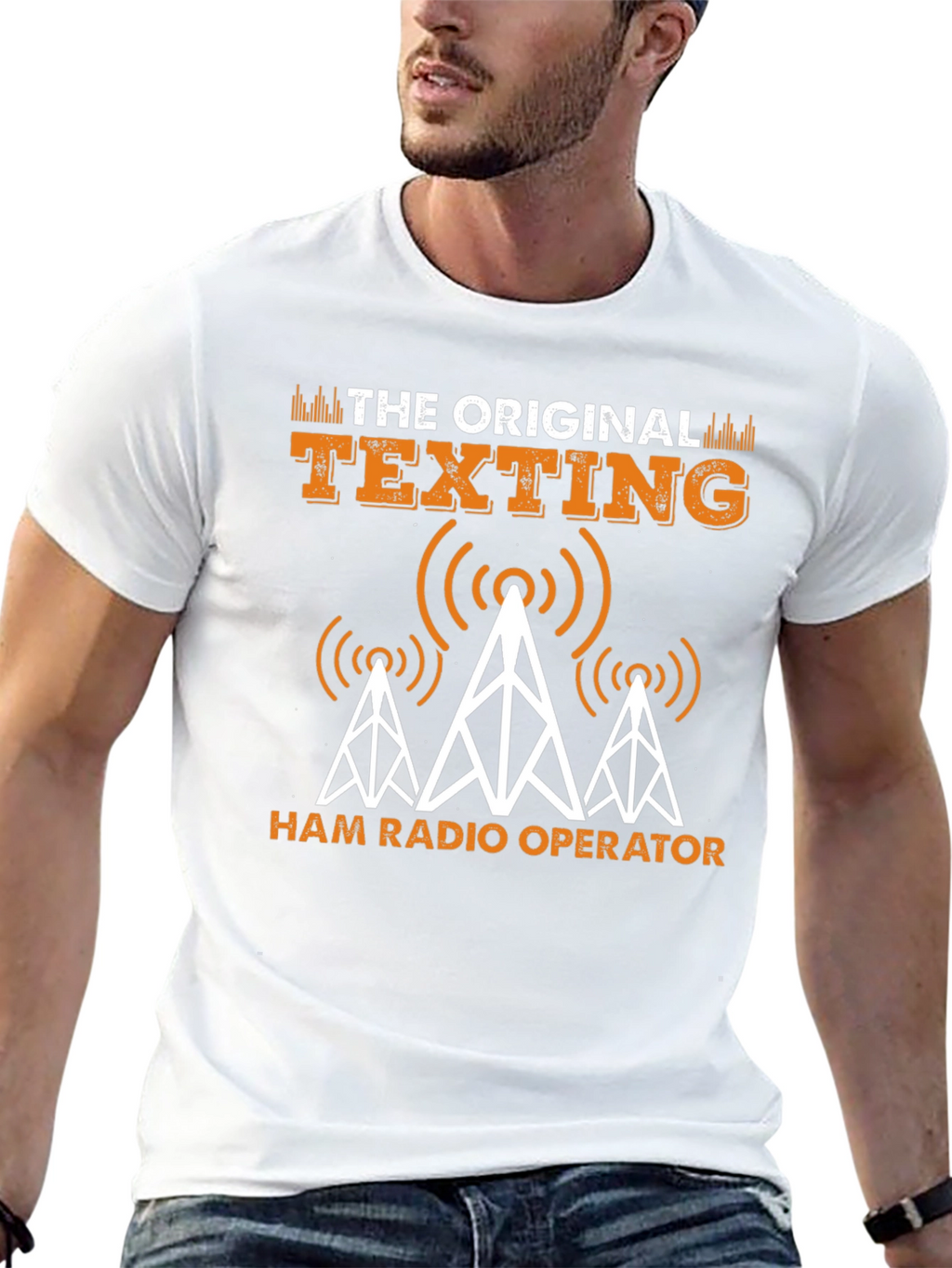 Original Texting Ham Radio Operator T-Shirt