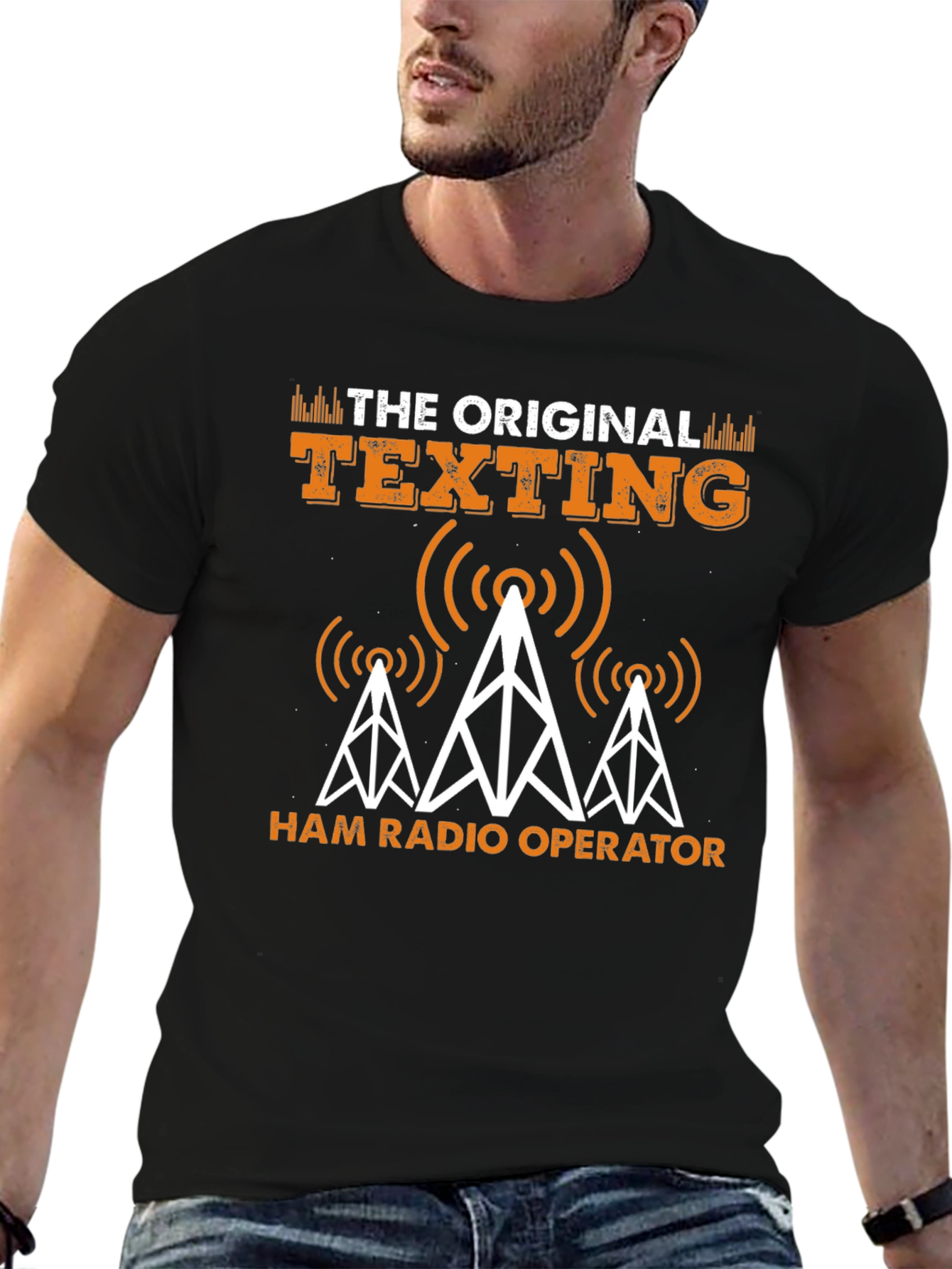 Original Texting Ham Radio Operator T-Shirt