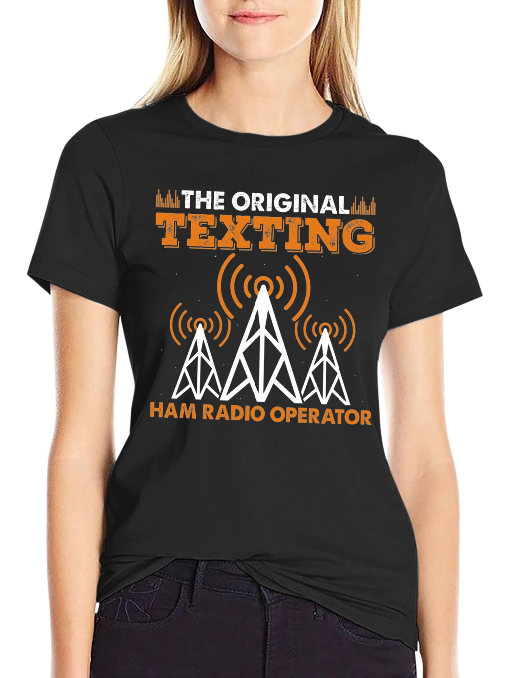 Original Texting Ham Radio Operator T-Shirt
