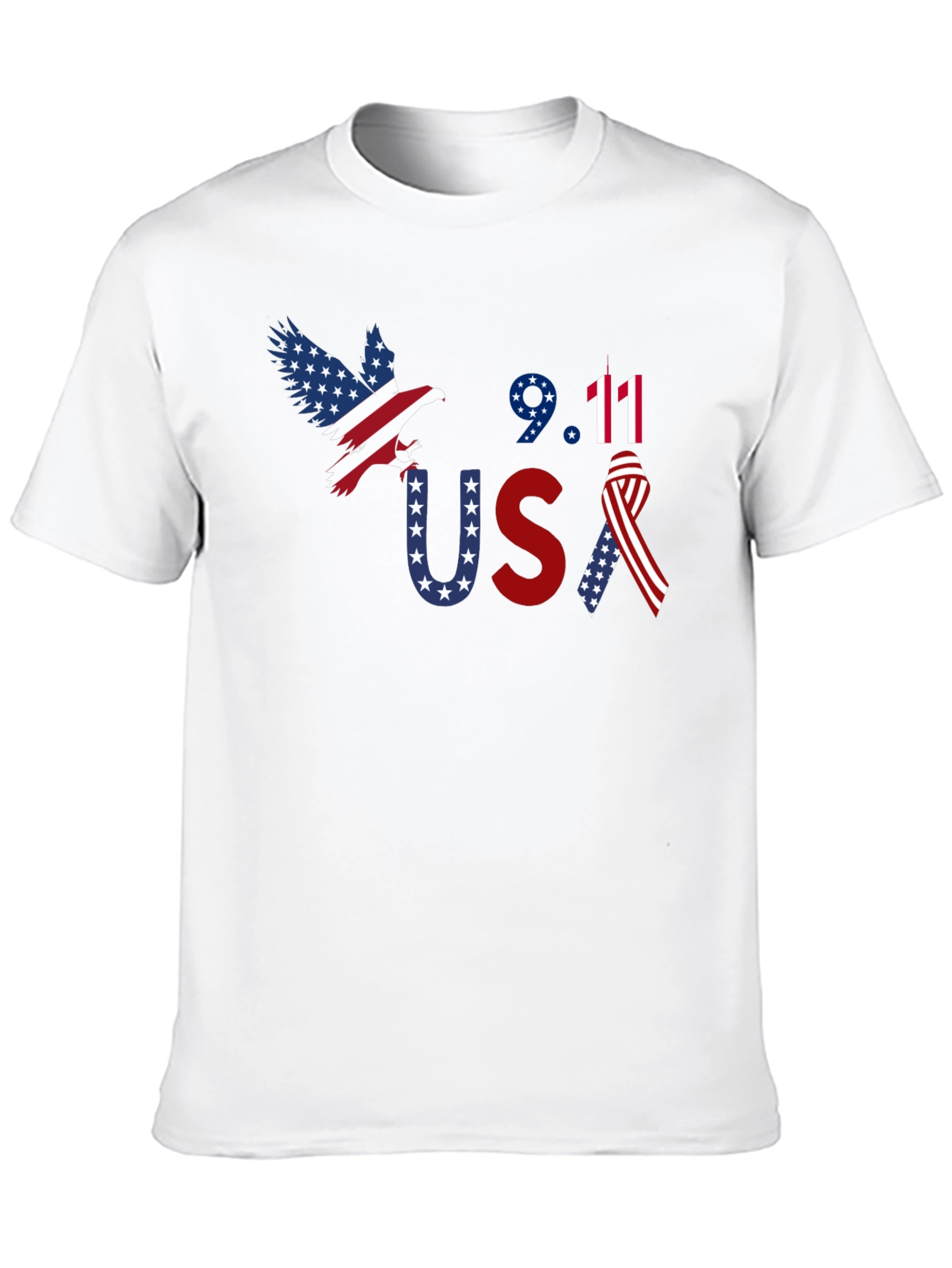 9/11 Patriot USA Graphic T-Shirt
