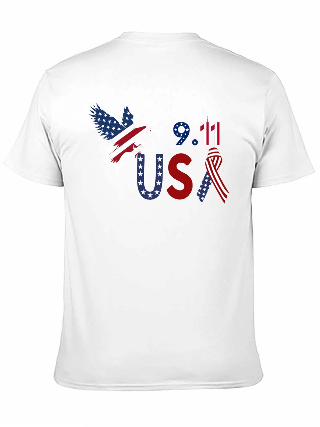 9/11 Patriot USA Graphic T-Shirt