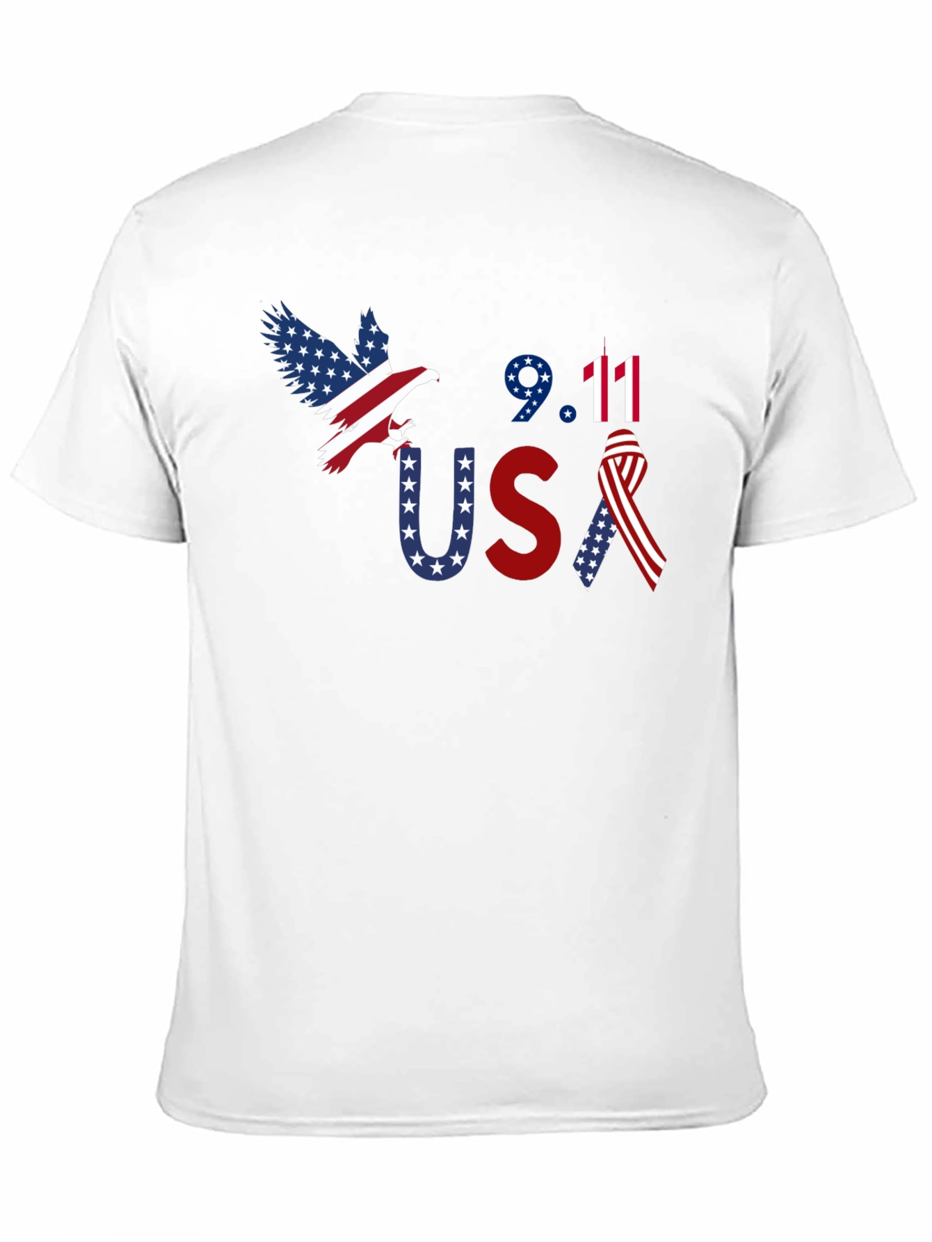 9/11 Patriot USA Graphic T-Shirt