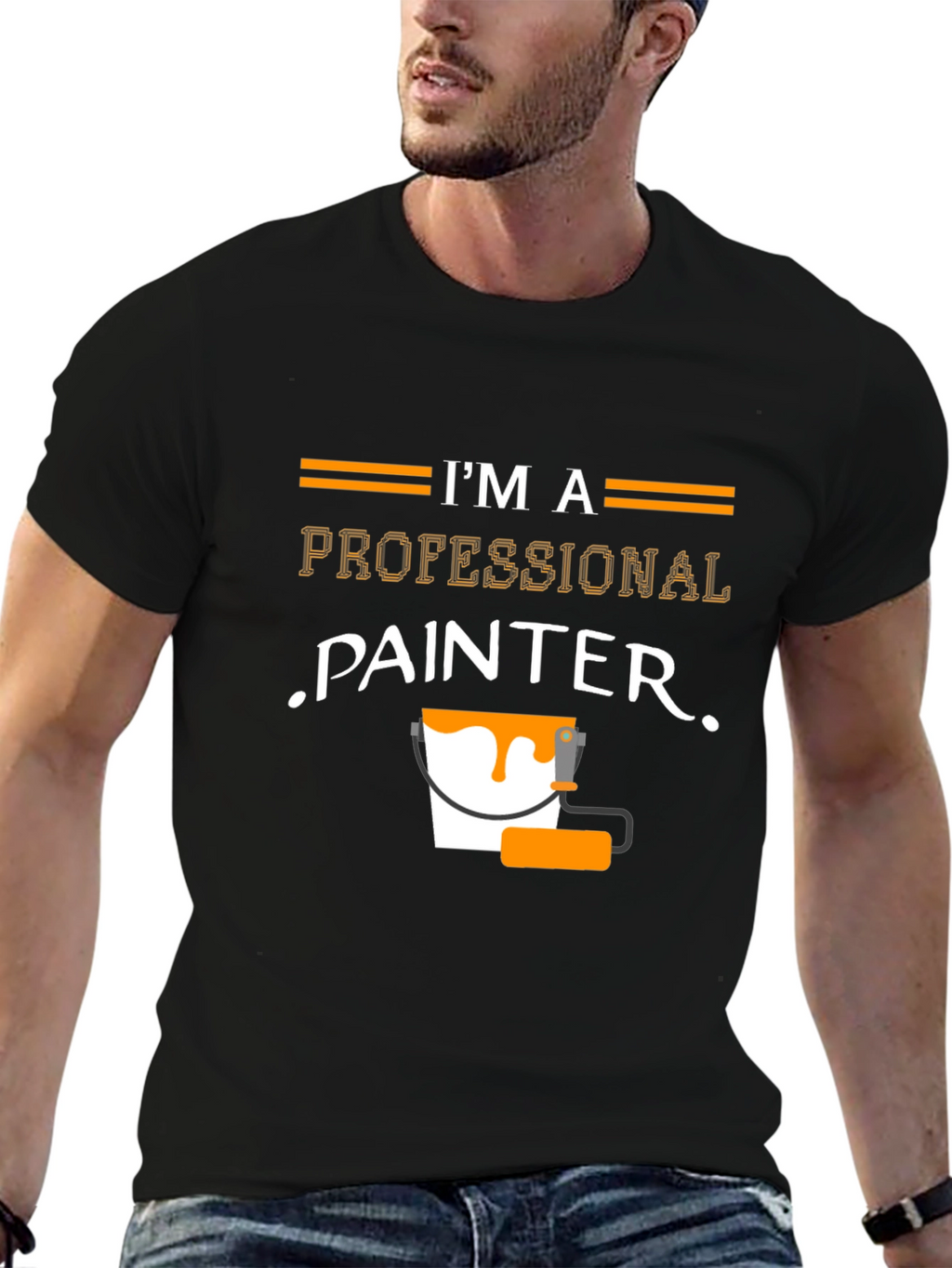 Professional Painter T-Shirt - Funny Painting Job Tee