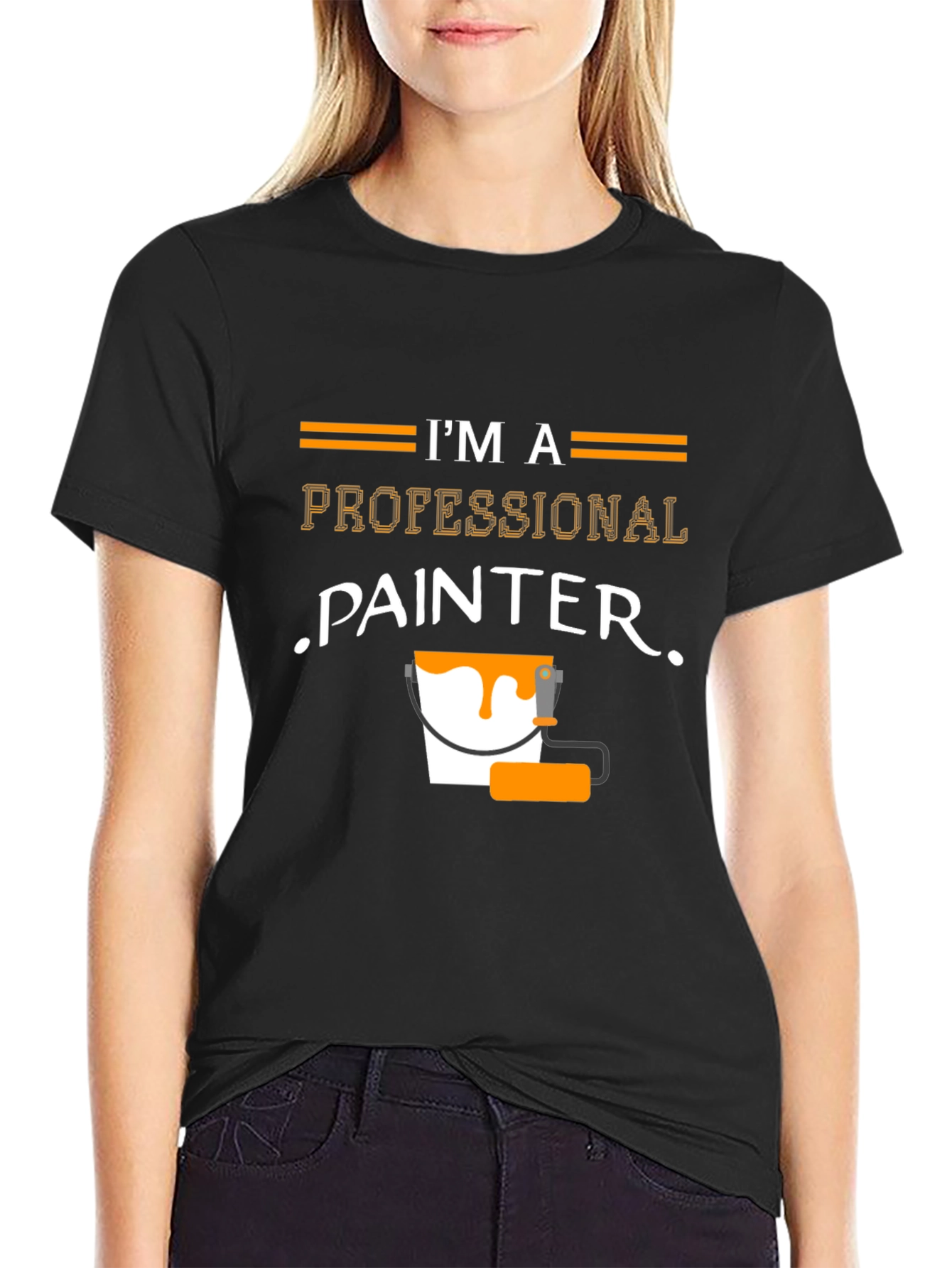 Professional Painter T-Shirt - Funny Painting Job Tee