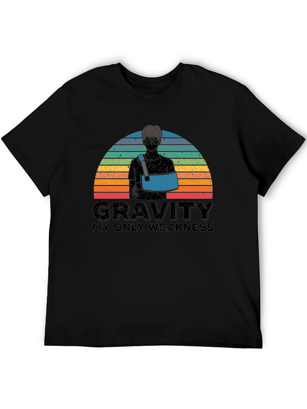 Gravity Weakness Arm Sling Graphic Tee