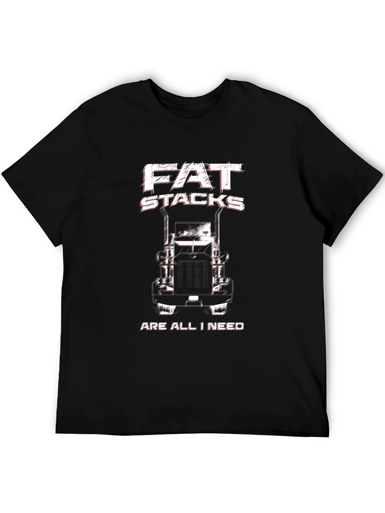 Fat Stacks Trucker T-Shirt