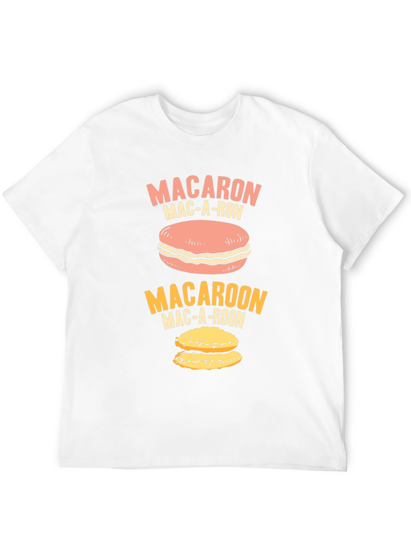 Macaron T-Shirt - Funny Macaroon Pun Tee Shirt