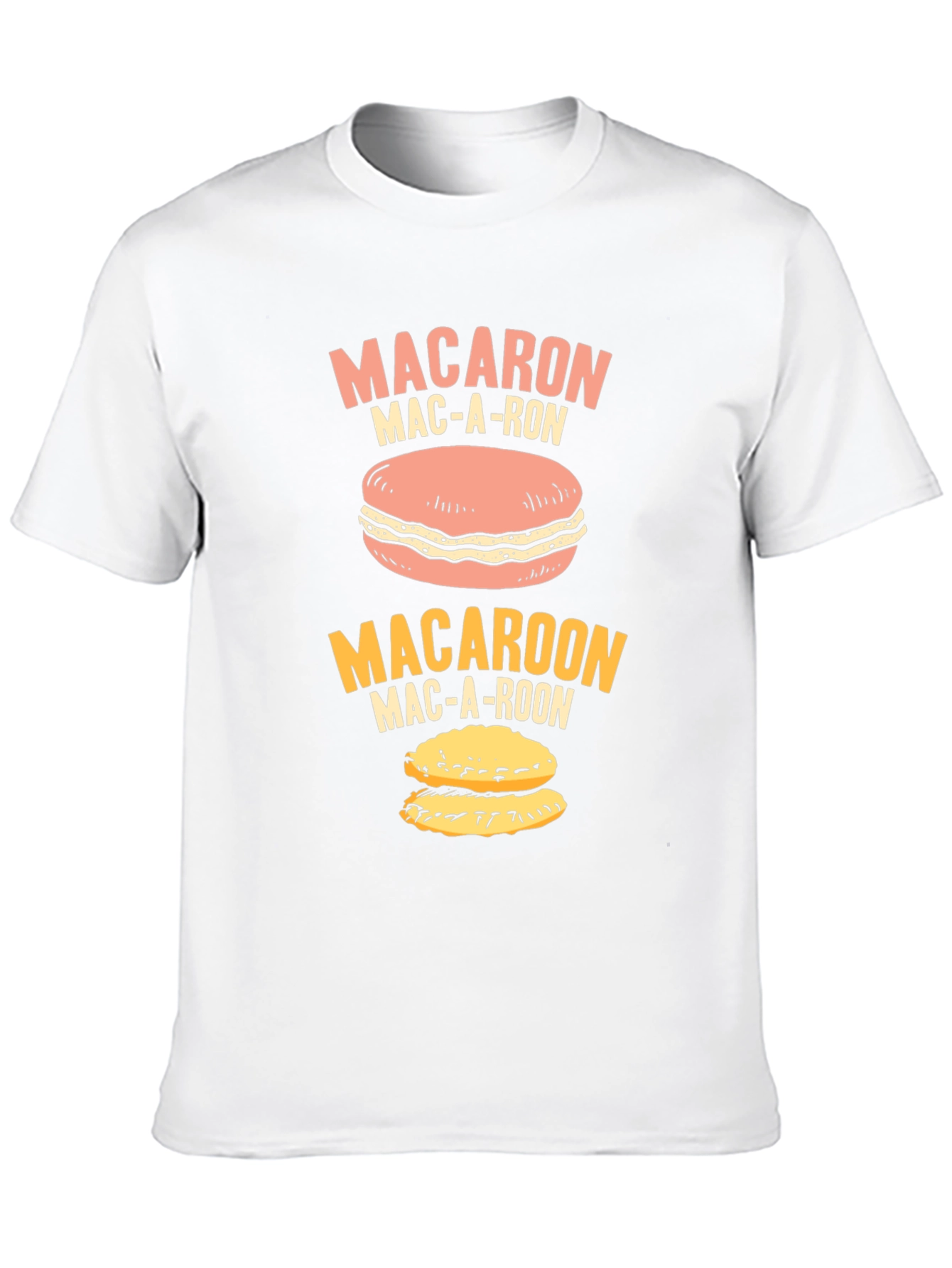 Macaron T-Shirt - Funny Macaroon Pun Tee Shirt