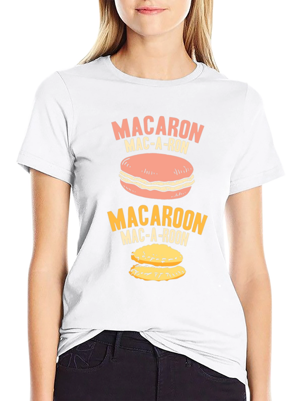 Macaron T-Shirt - Funny Macaroon Pun Tee Shirt
