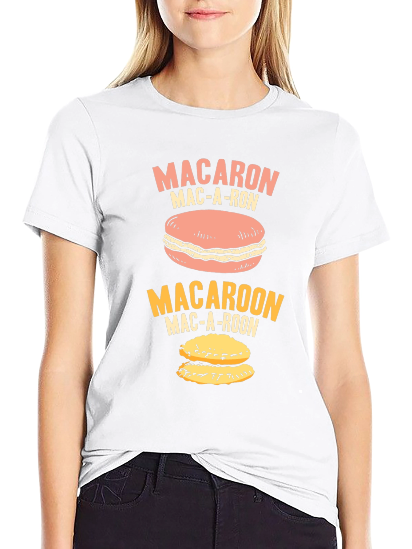 Macaron T-Shirt - Funny Macaroon Pun Tee Shirt