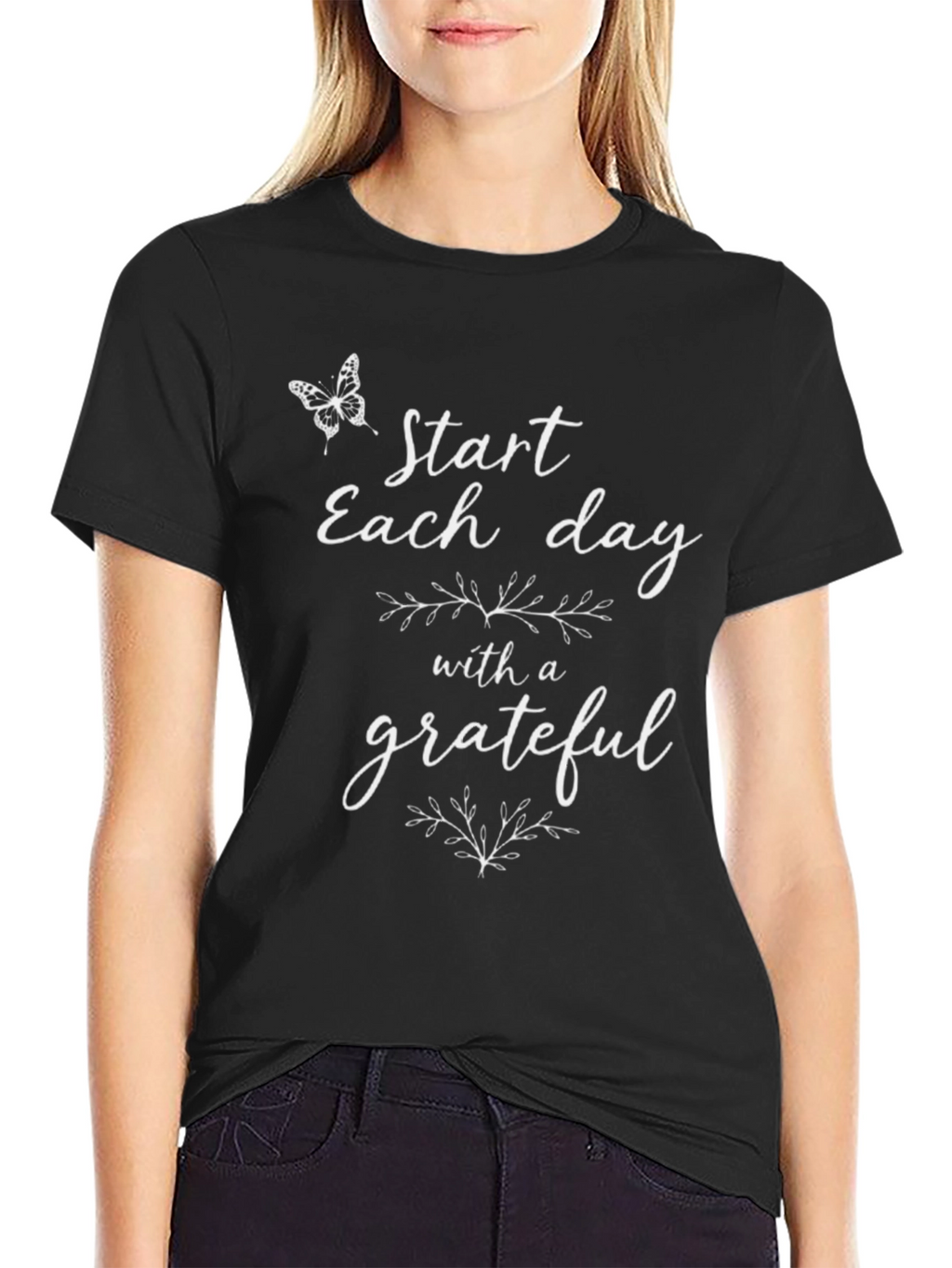 Grateful Start T-Shirt - Daily Inspiration
