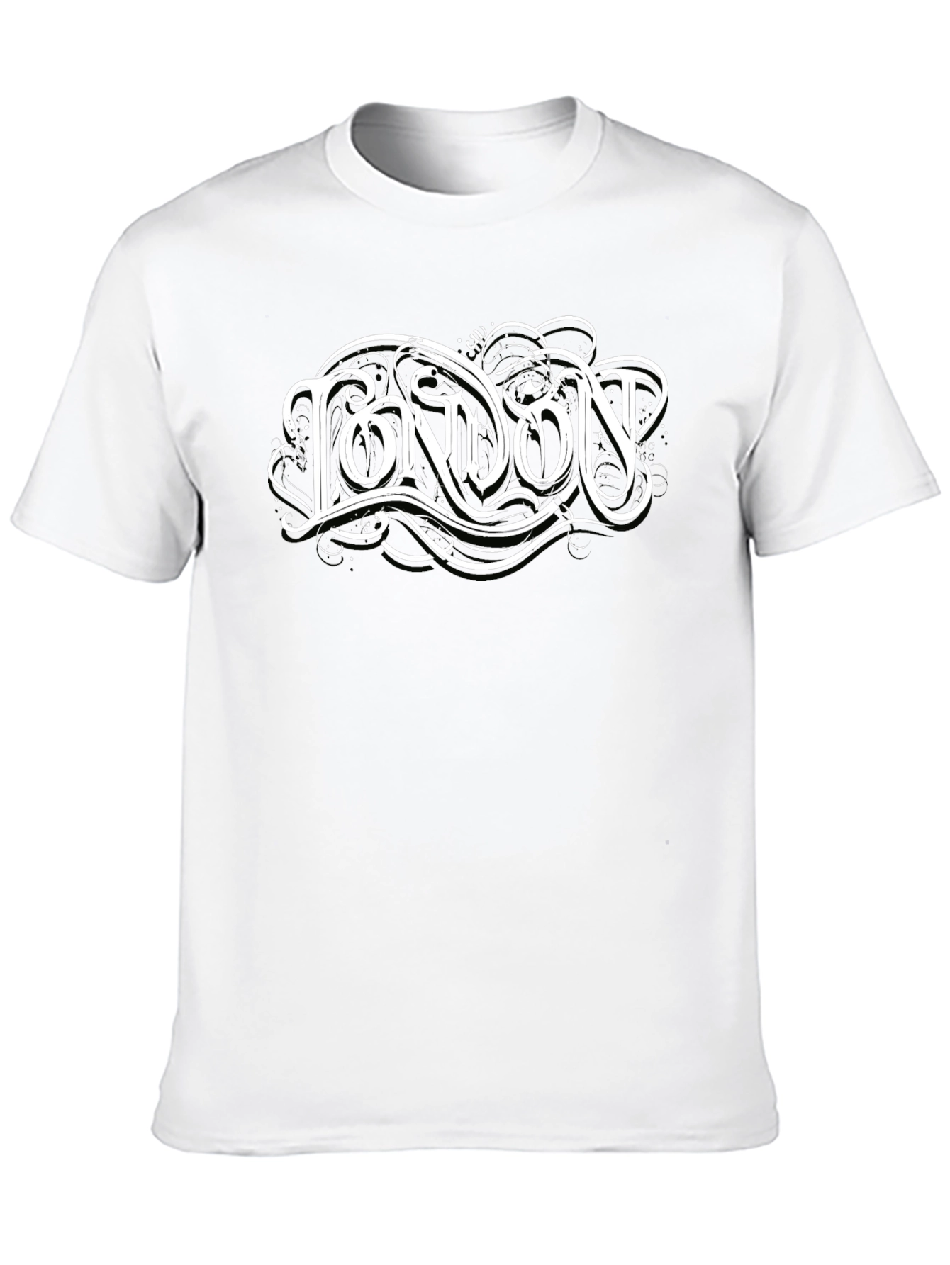 London Graphic Print Black T-Shirt