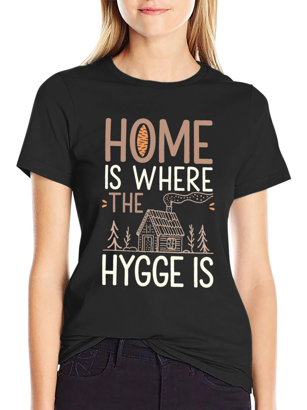 Home Is Where The Hygge Is T-Shirt