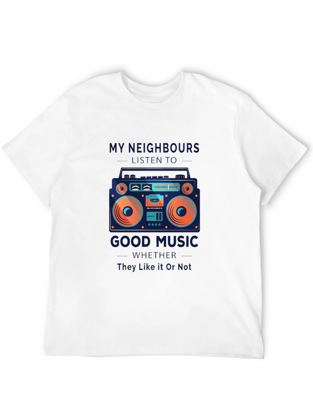 Boombox Good Music T-Shirt