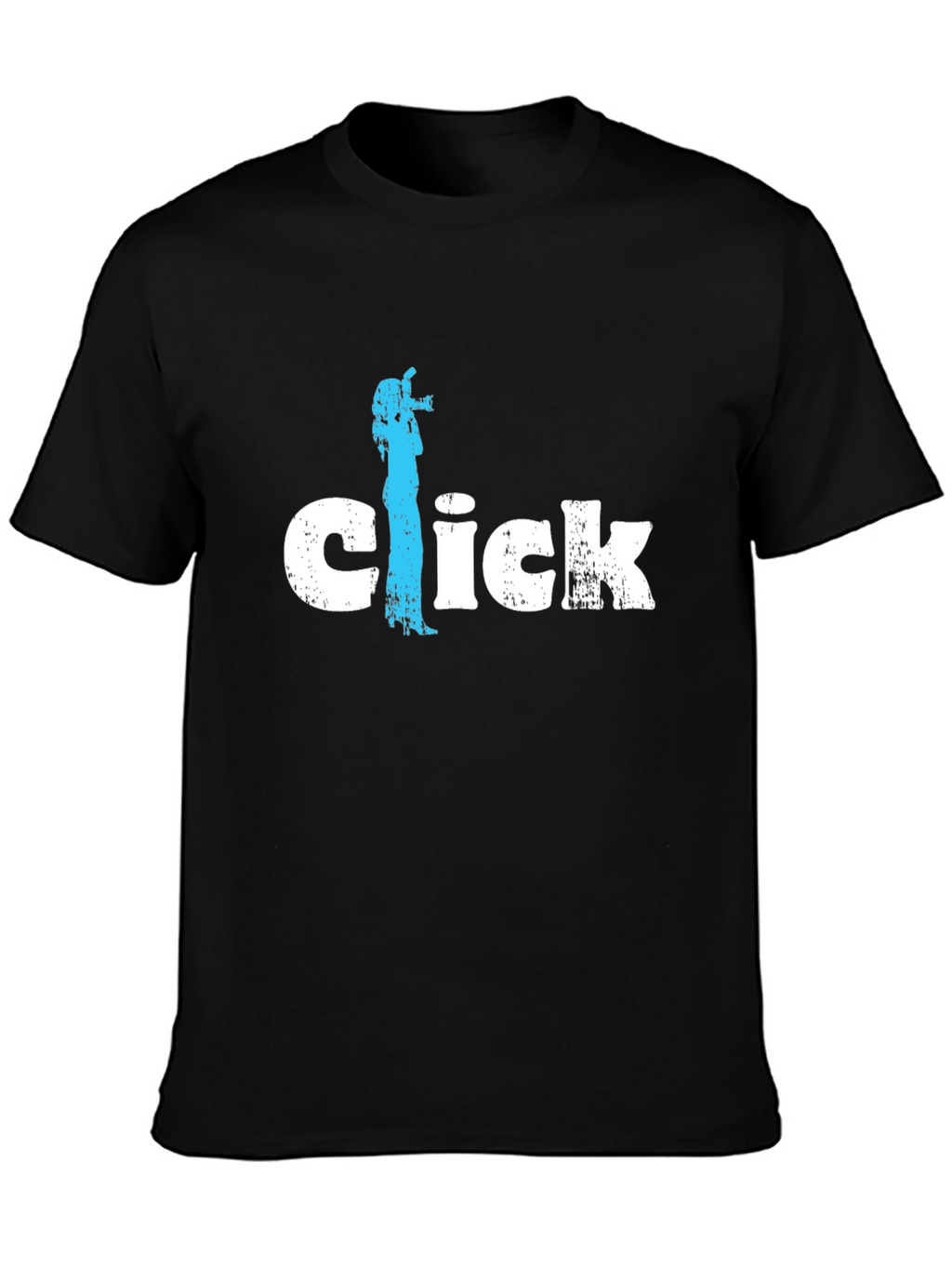 Click T-Shirt - Black Photographer Tee