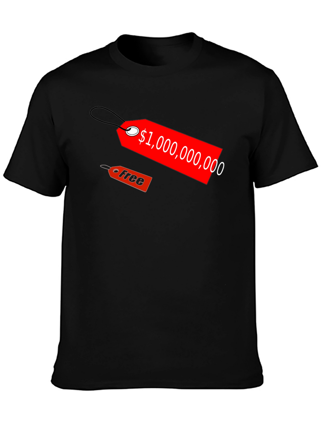 Million Dollar Dream Tee - Black Cotton Graphic T-Shirt