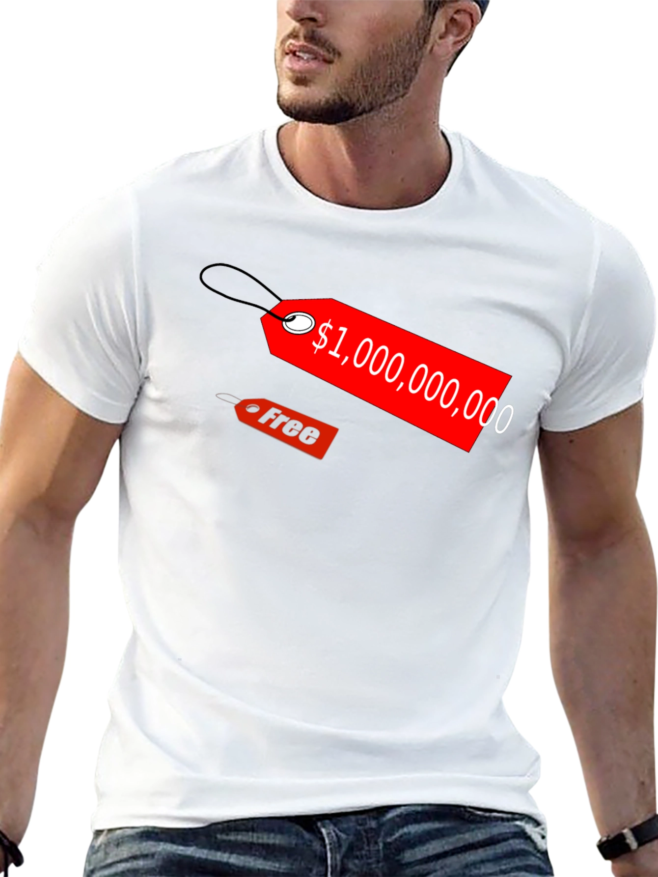 Million Dollar Dream Tee - Black Cotton Graphic T-Shirt