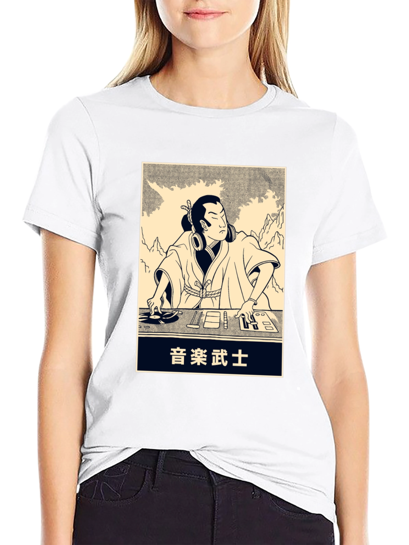 DJ Samurai T-Shirt - Black