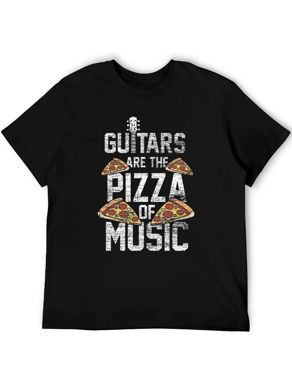Guitars are the Pizza of Music T-Shirt