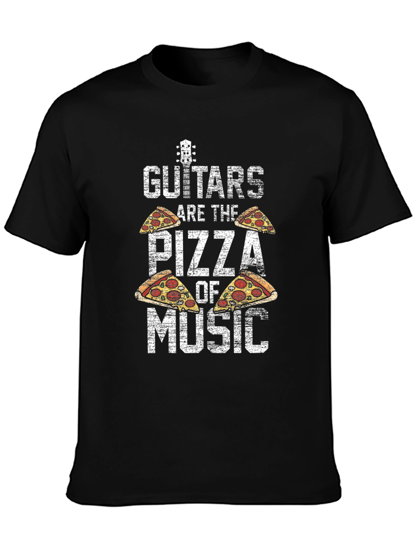 Guitars are the Pizza of Music T-Shirt