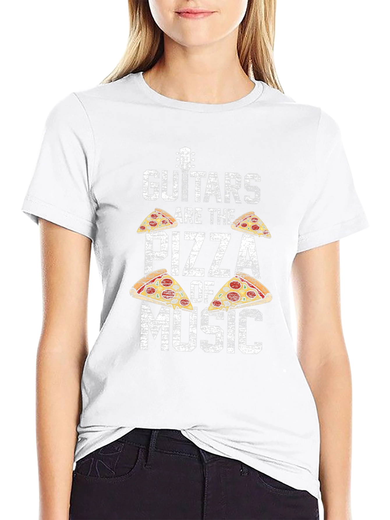 Guitars are the Pizza of Music T-Shirt