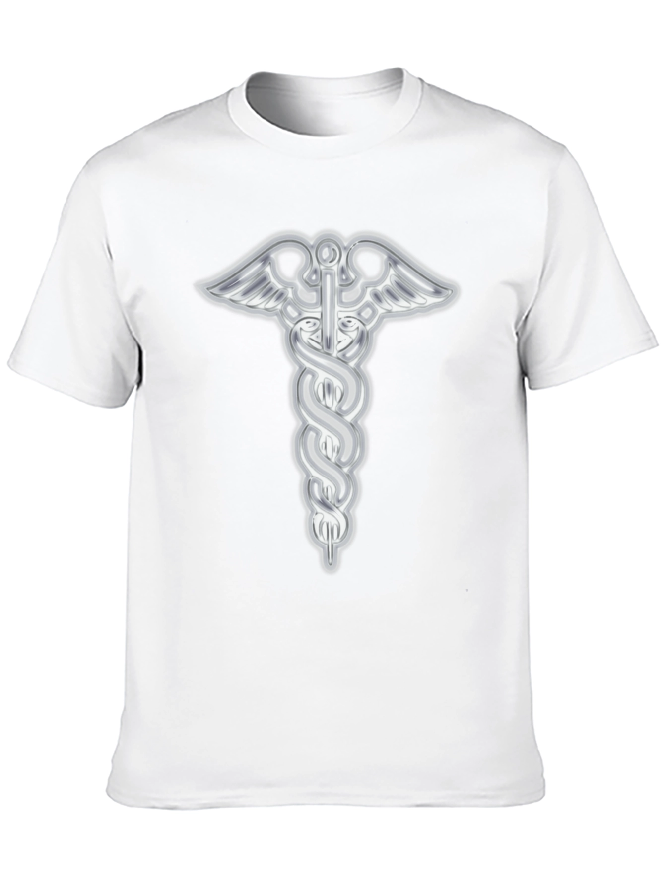 Caduceus Symbol Black T-Shirt