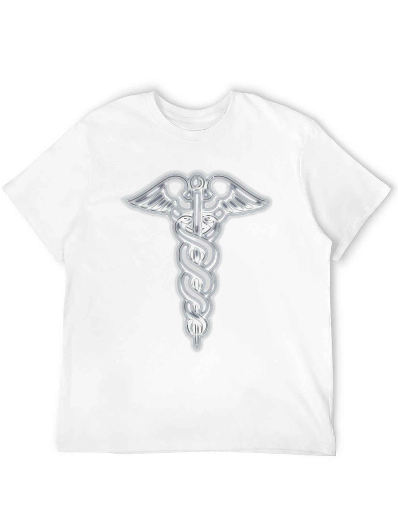Caduceus Symbol Black T-Shirt
