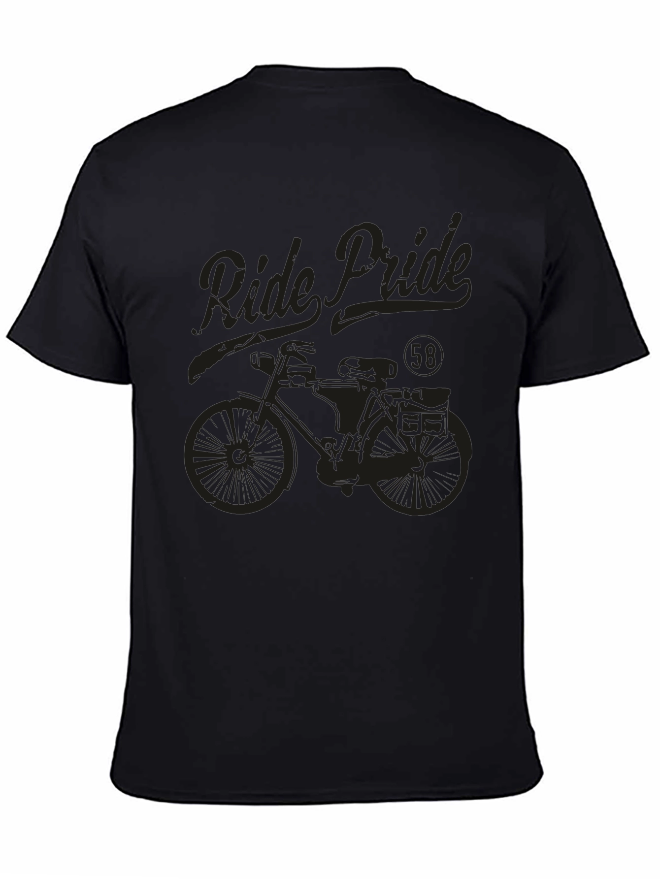 Ride Pride Bike Graphic Tee