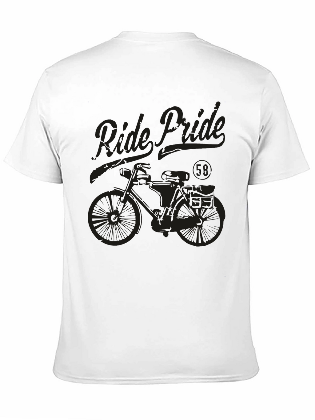 Ride Pride Bike Graphic Tee