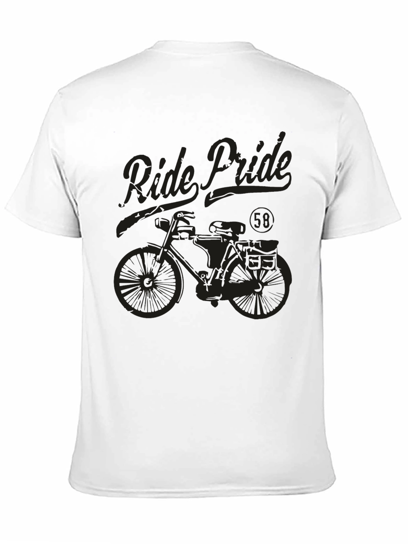 Ride Pride Bike Graphic Tee
