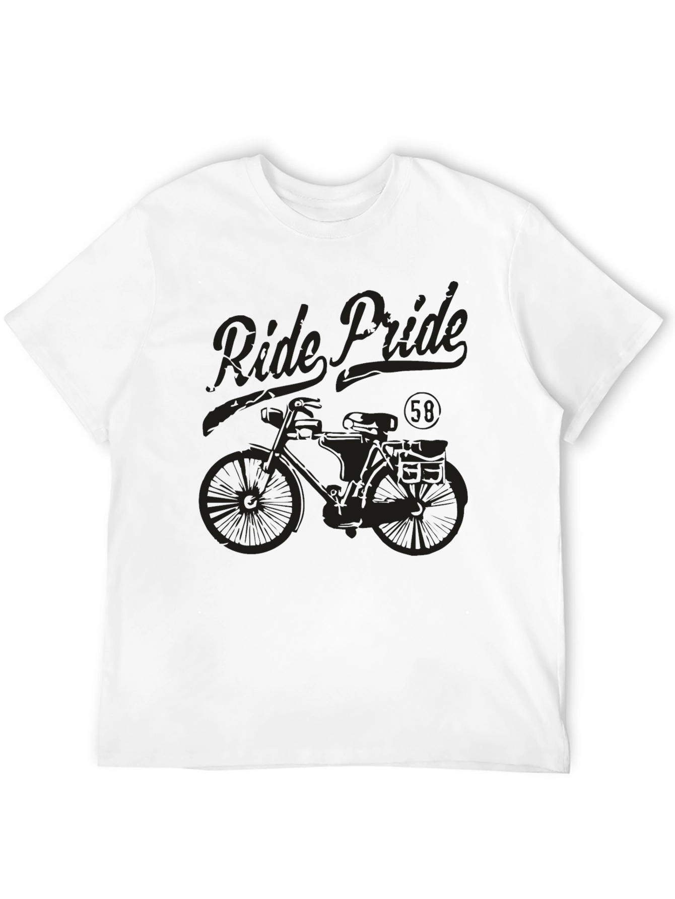 Ride Pride Bike Graphic Tee