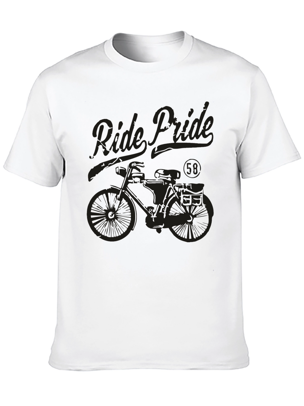 Ride Pride Bike Graphic Tee