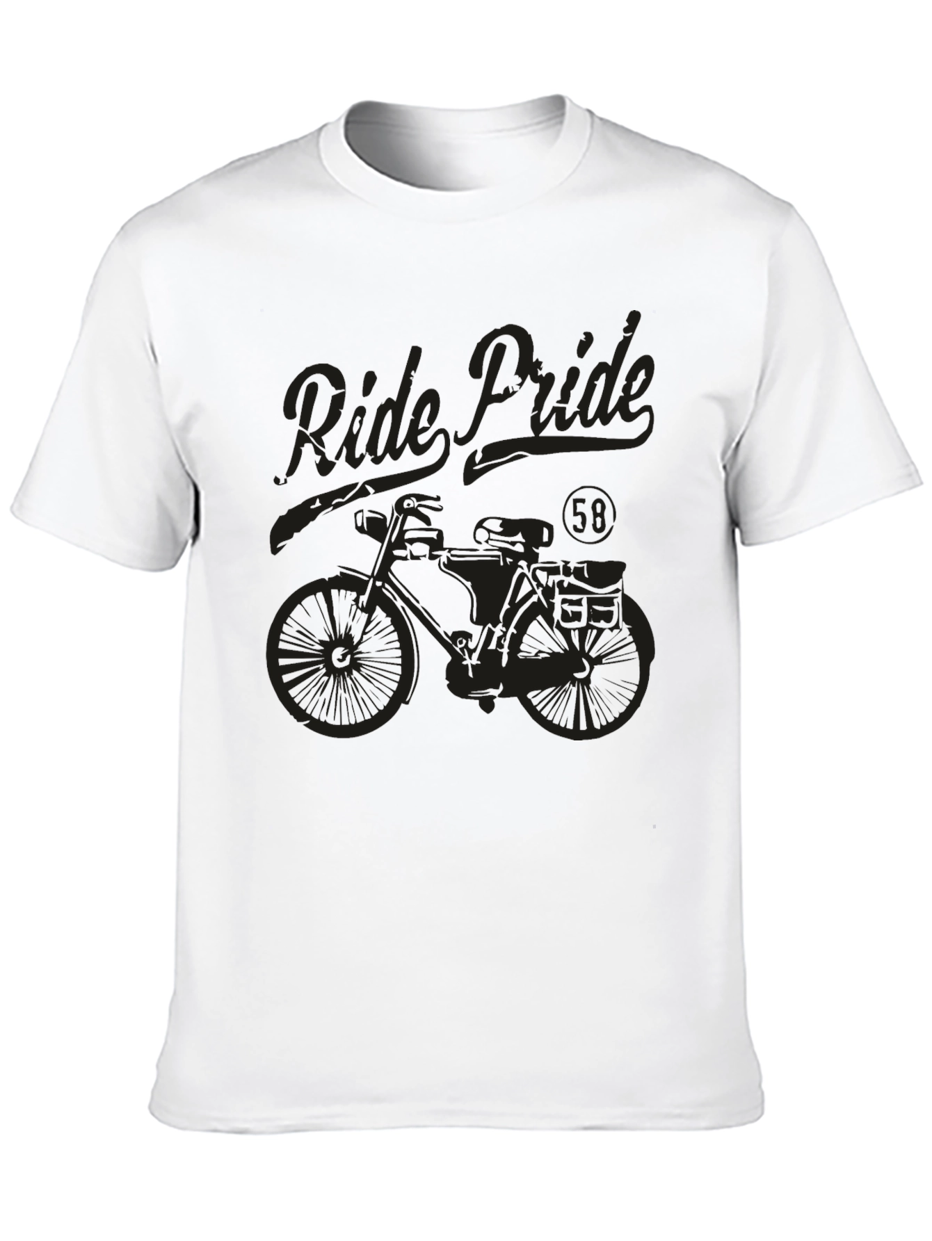 Ride Pride Bike Graphic Tee