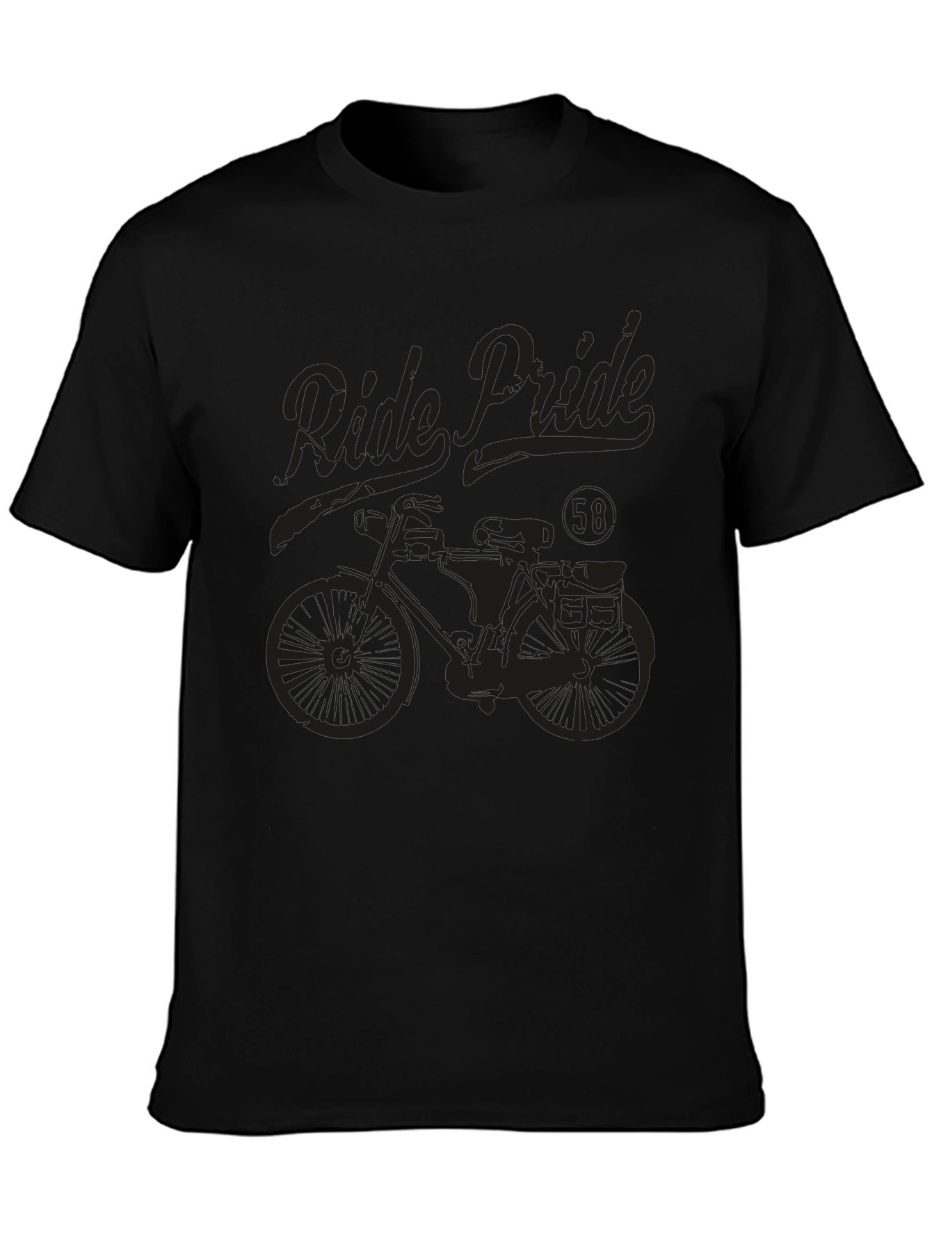 Ride Pride Bike Graphic Tee